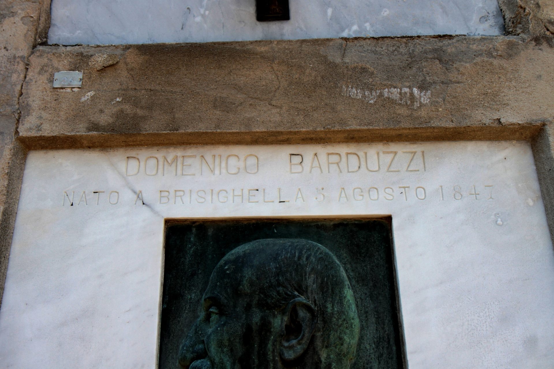 Domenico Barduzzi's tomb, Brisghella, Italy - 04.JPG